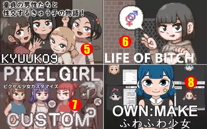 【大丫自翻/像素】witCHuus社 5-8合集【PC】